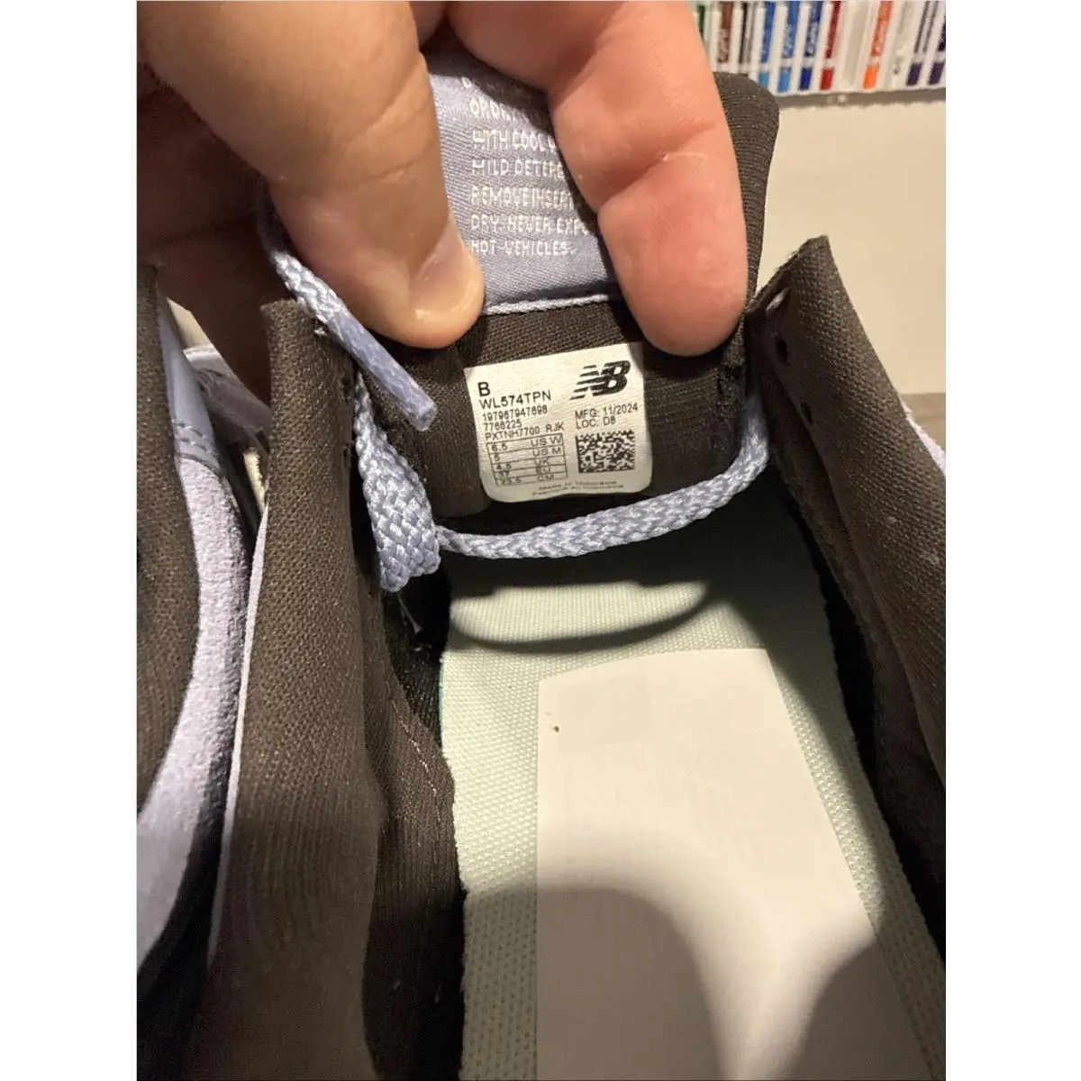 New Balance shoes - New Balance 574 - WL574TPN - Gray 7