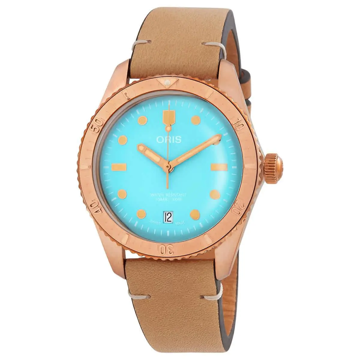 Divers Sixty-five Automatic Blue Dial Unisex Watch 01 733 7771 3155-07 5 19 by Oris