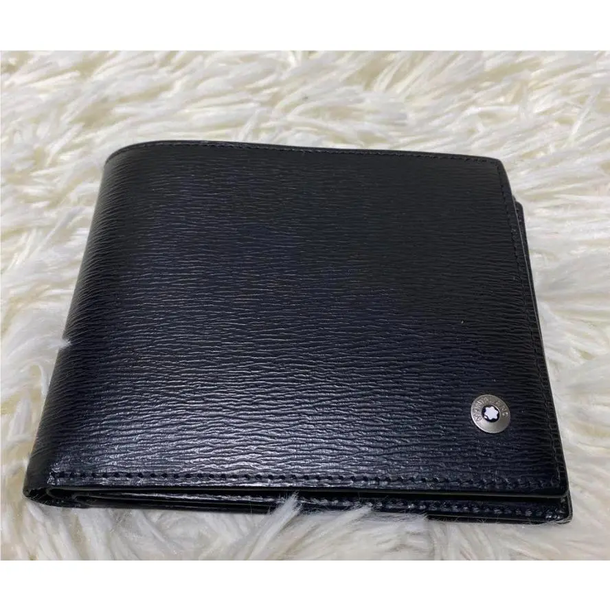 Montblanc Westside 4810 Wallet – 6CC Premium Black Leather Gift Boxed