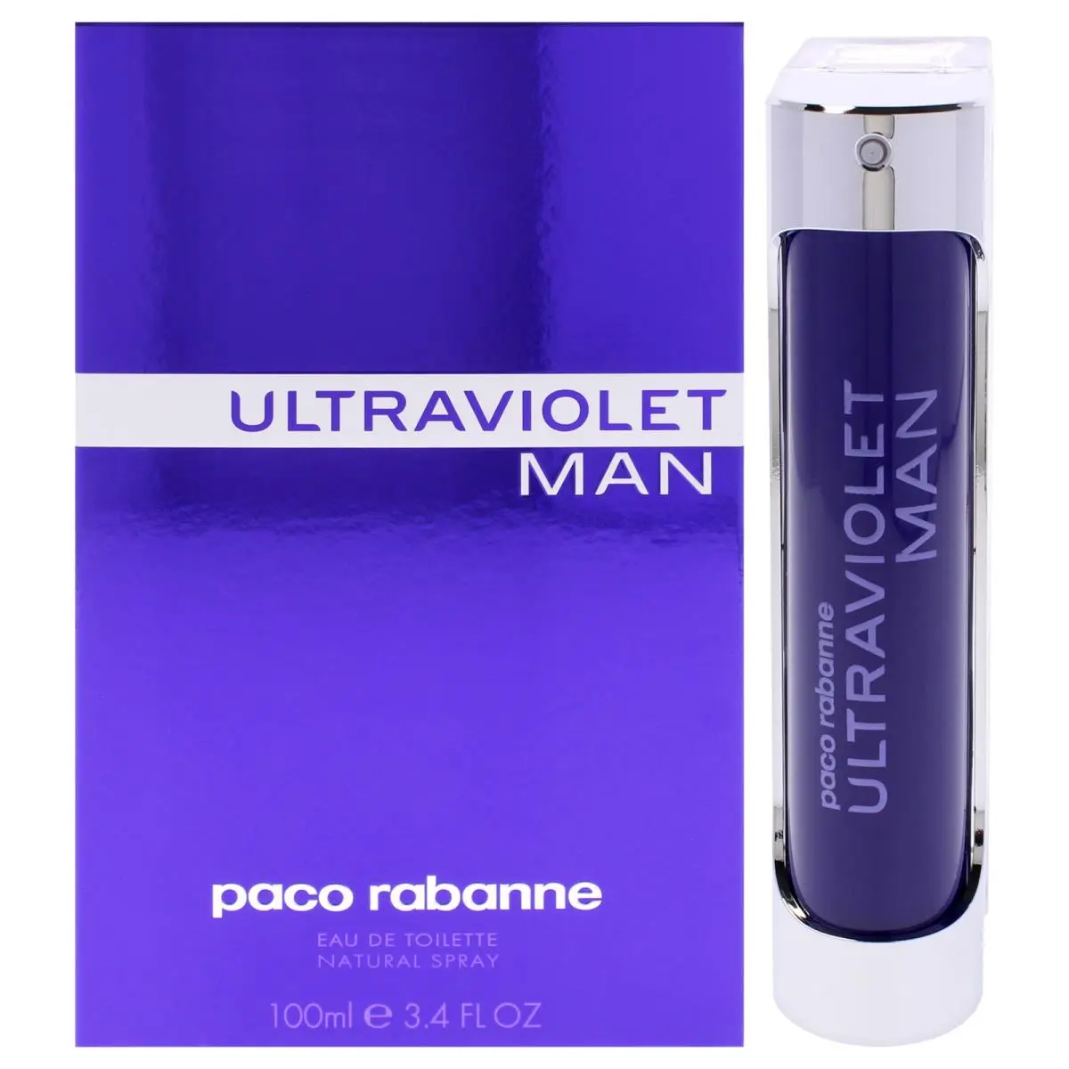 Ultraviolet  For Men - 3.4 oz Edt Spray by Paco Rabanne
