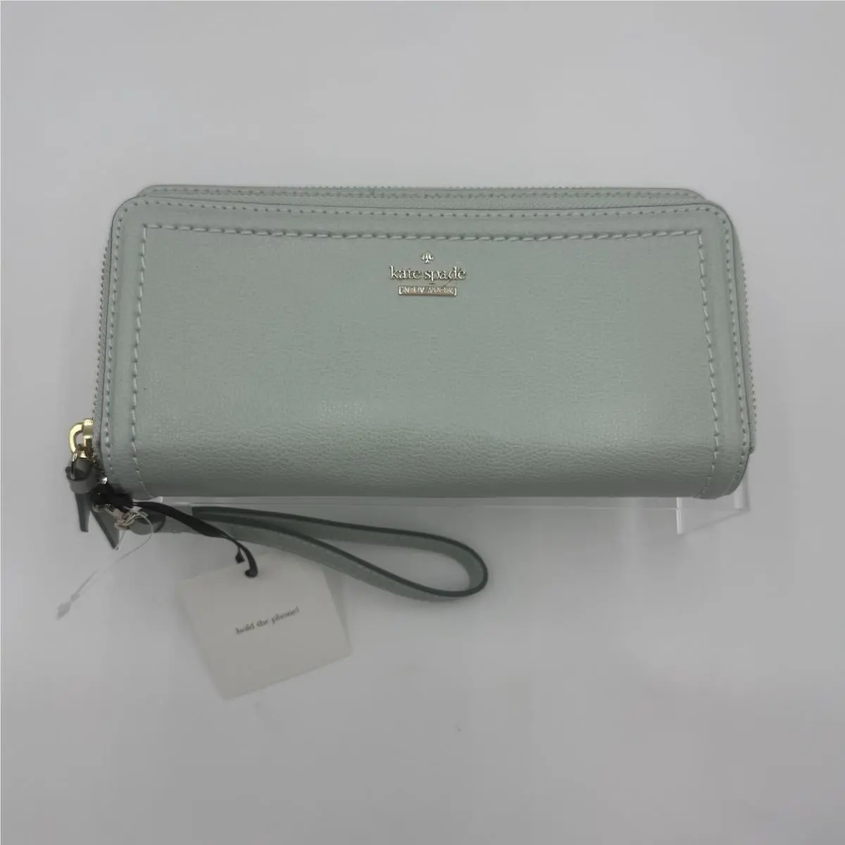 Kate Spade New York Wallet/phone Patterson Drive Anita Misty Mint Leather