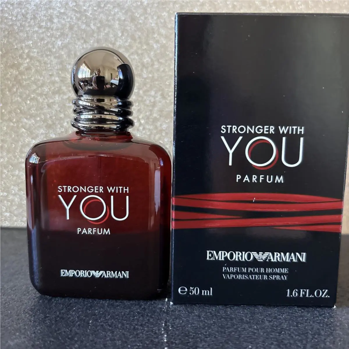 Emporio Armani Stronger with You Parfum For Homme Spray 1.6 FL OZ
