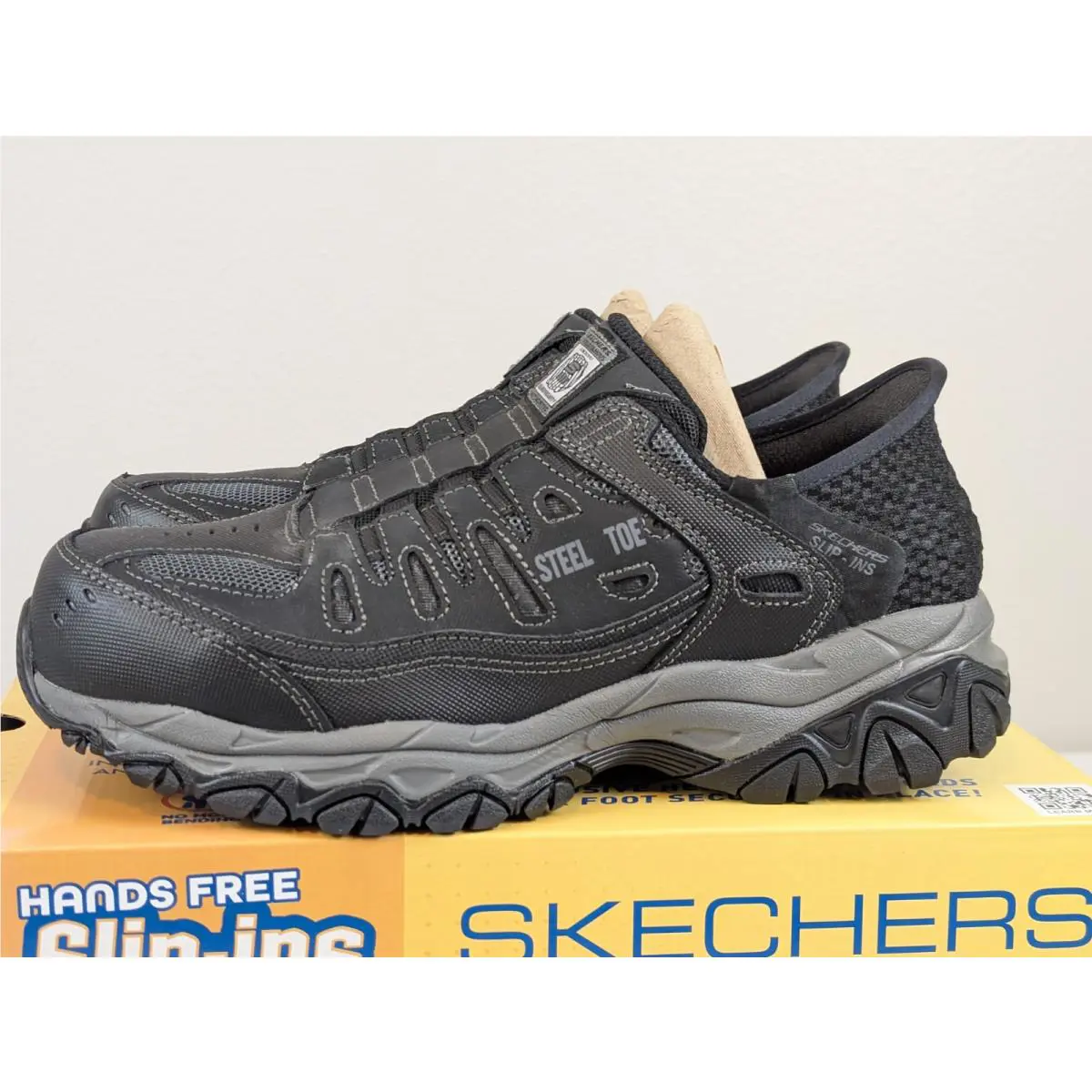 Skechers shoes - Cankton - Cankton - 77055-BKCC - Black/Charcoal (UPC: 196989718767) 2
