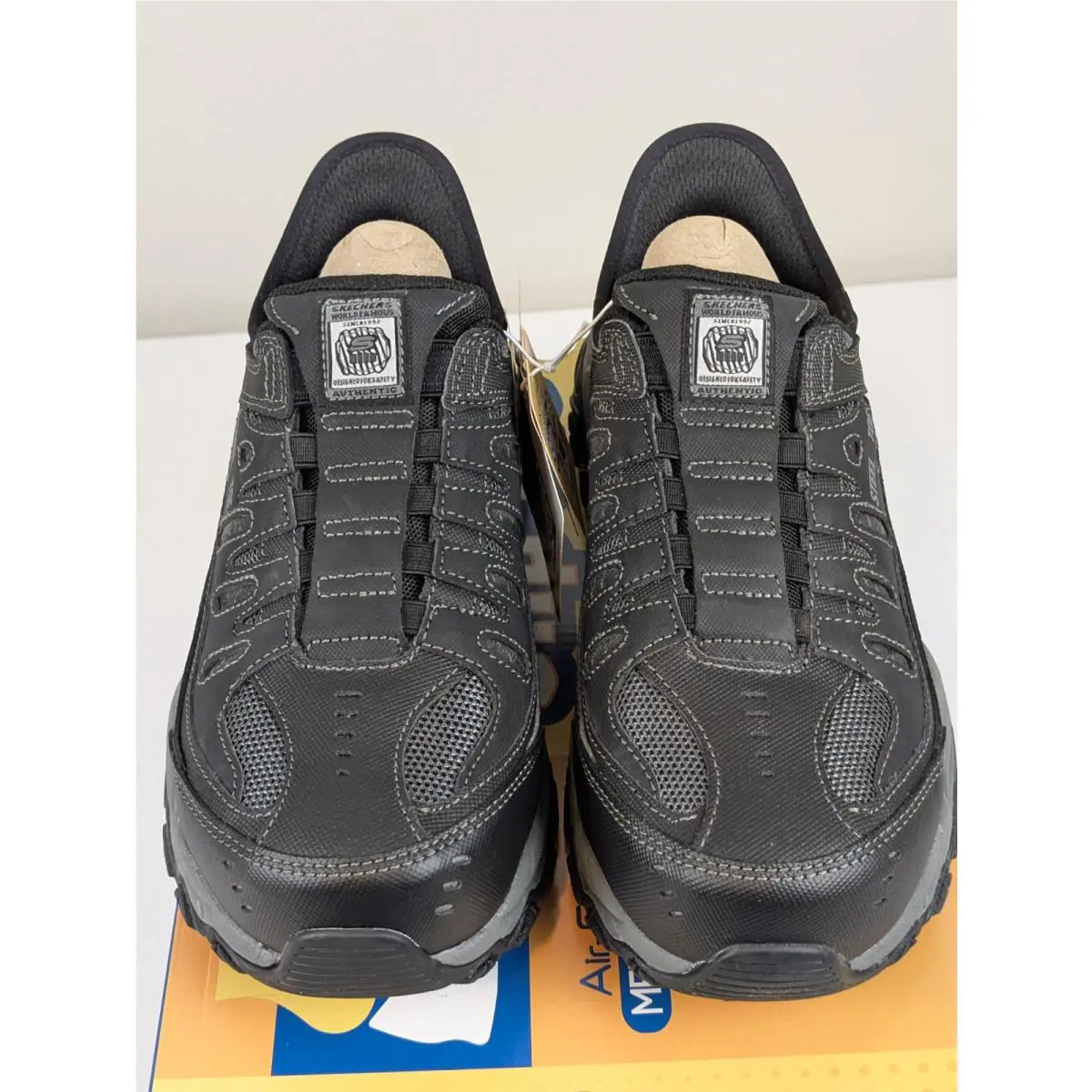 Skechers shoes - Cankton - Cankton - 77055-BKCC - Black/Charcoal (UPC: 196989718767) 4