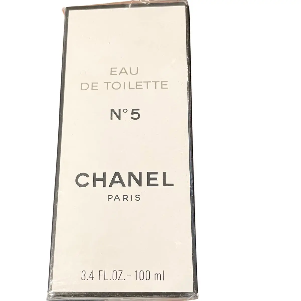 Chanel No. 5 EDT-3.4 Fl. Oz. Vintage No Barcode Made in France