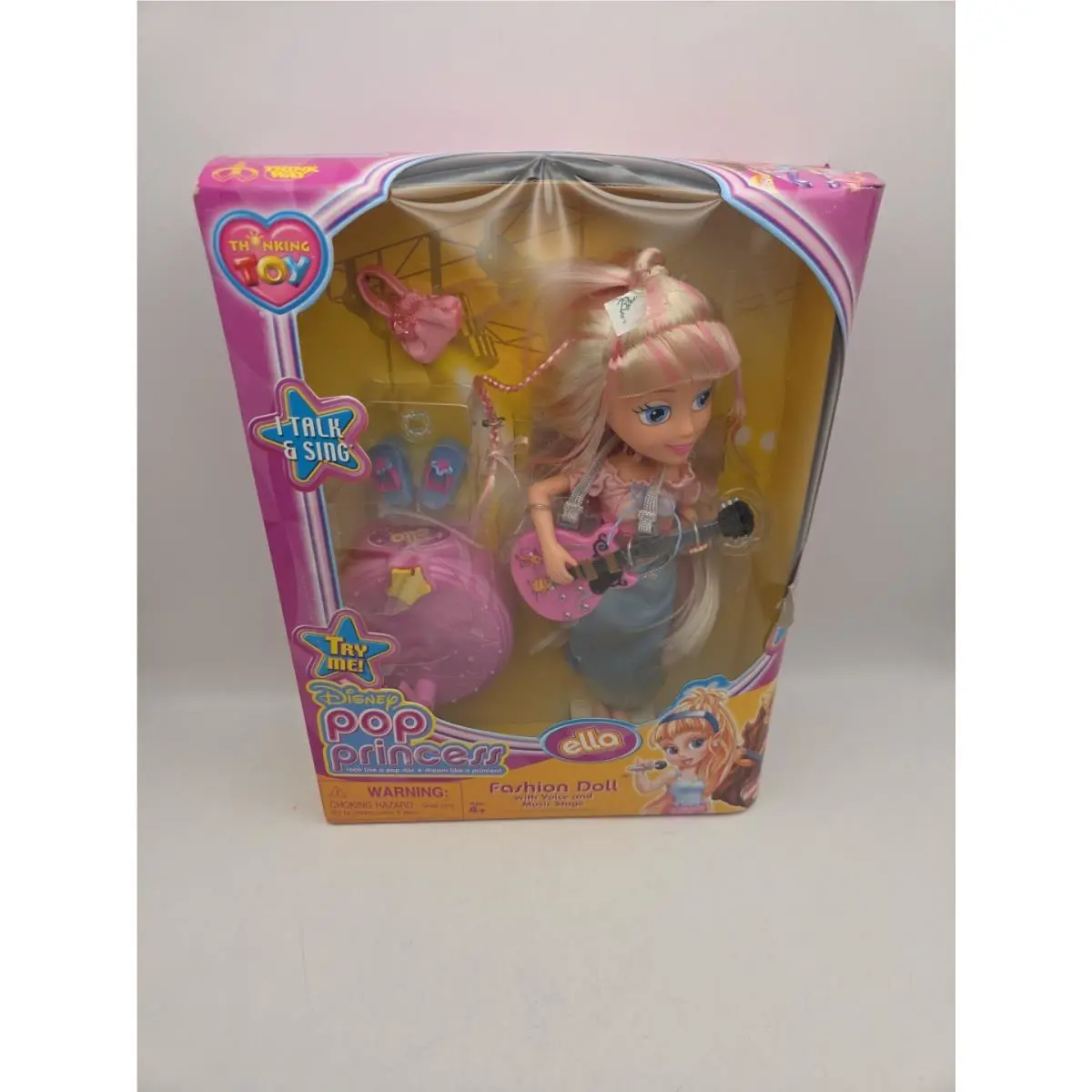 Radio Dreamers Doll Pop Princess Ella Cinderella 2002