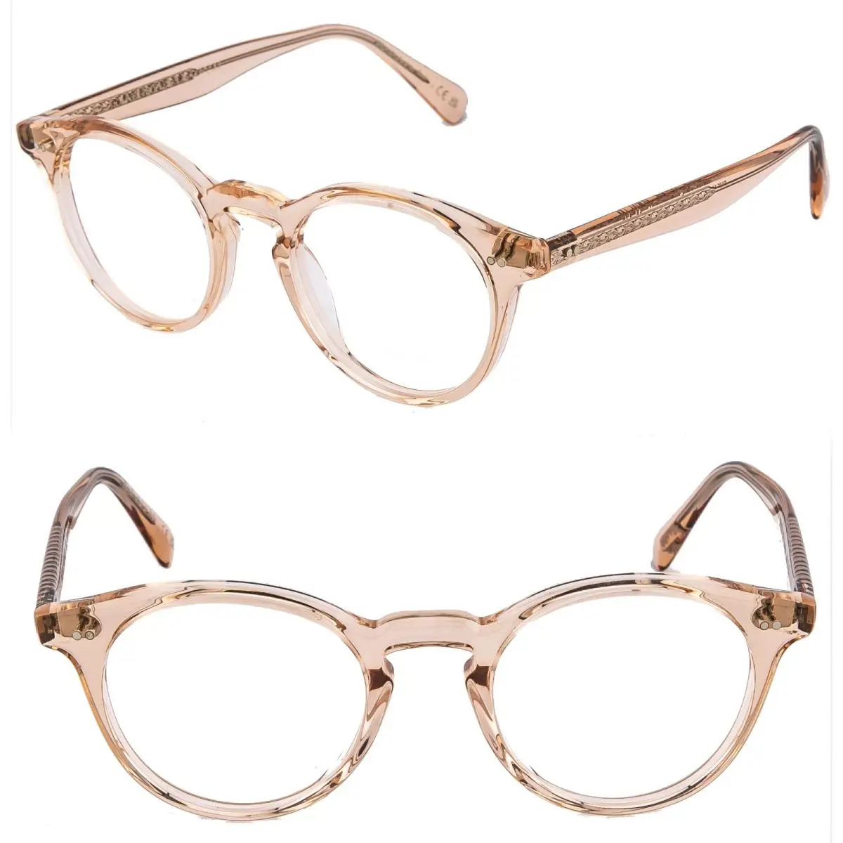 Oliver Peoples Romare OV5459U 5459 Crystal Pink Optical Frame 48m