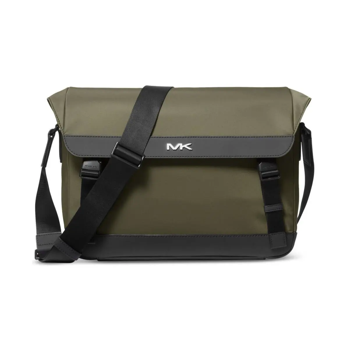 Michael Kors Men`s Nylon Bike Bag Olive Large