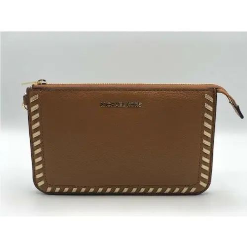 Michael Kors Lauryn Medium Wristlet Leather Bag - 32S7MLOW2M
