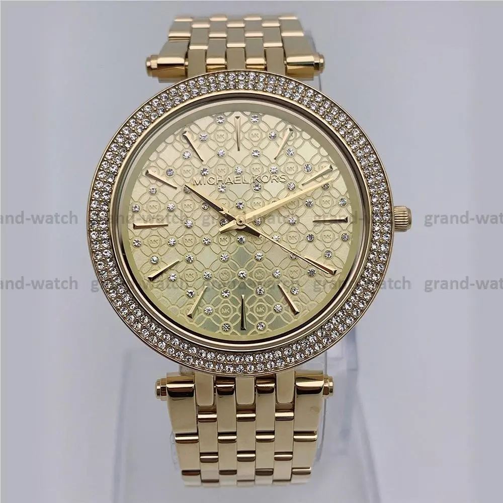 Michael Kors MK3398 Darci Gold Stainless Steel Bracelet Fashion Women`s Watch
