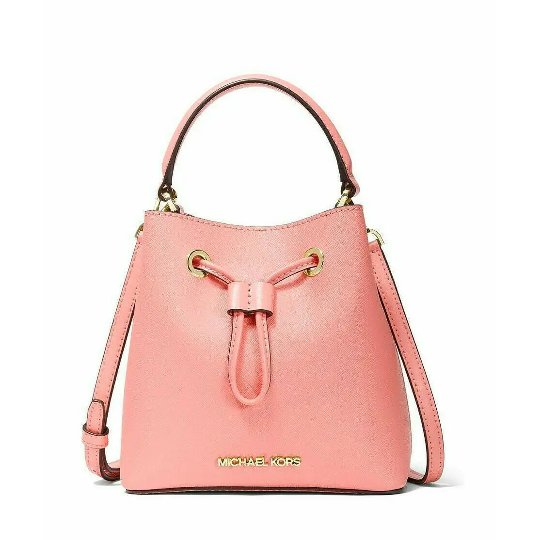 Michael Kors Roulette Leather Medium Messenger Bag Crossbody