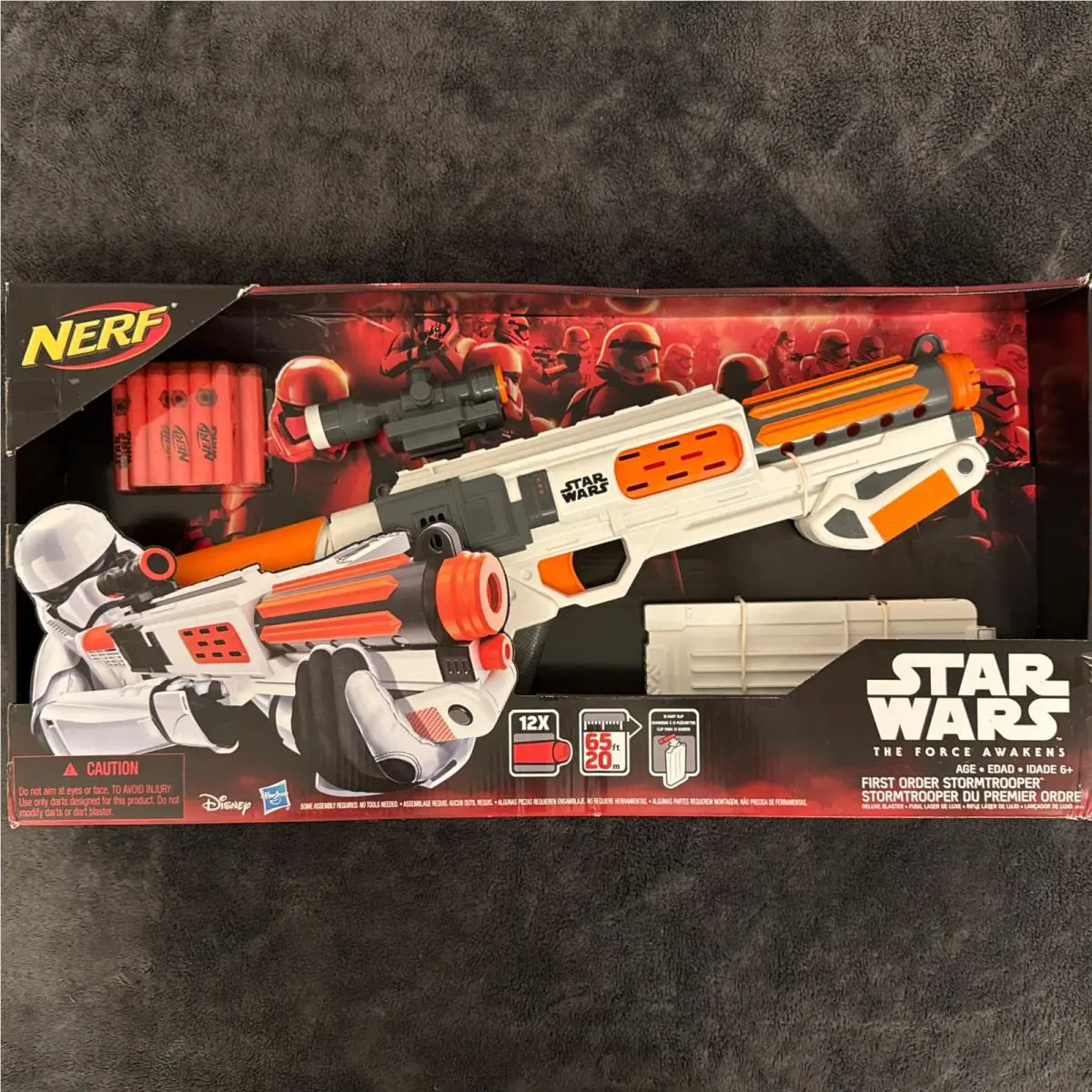 Star Wars First Order Stormtrooper Nerf Blaster