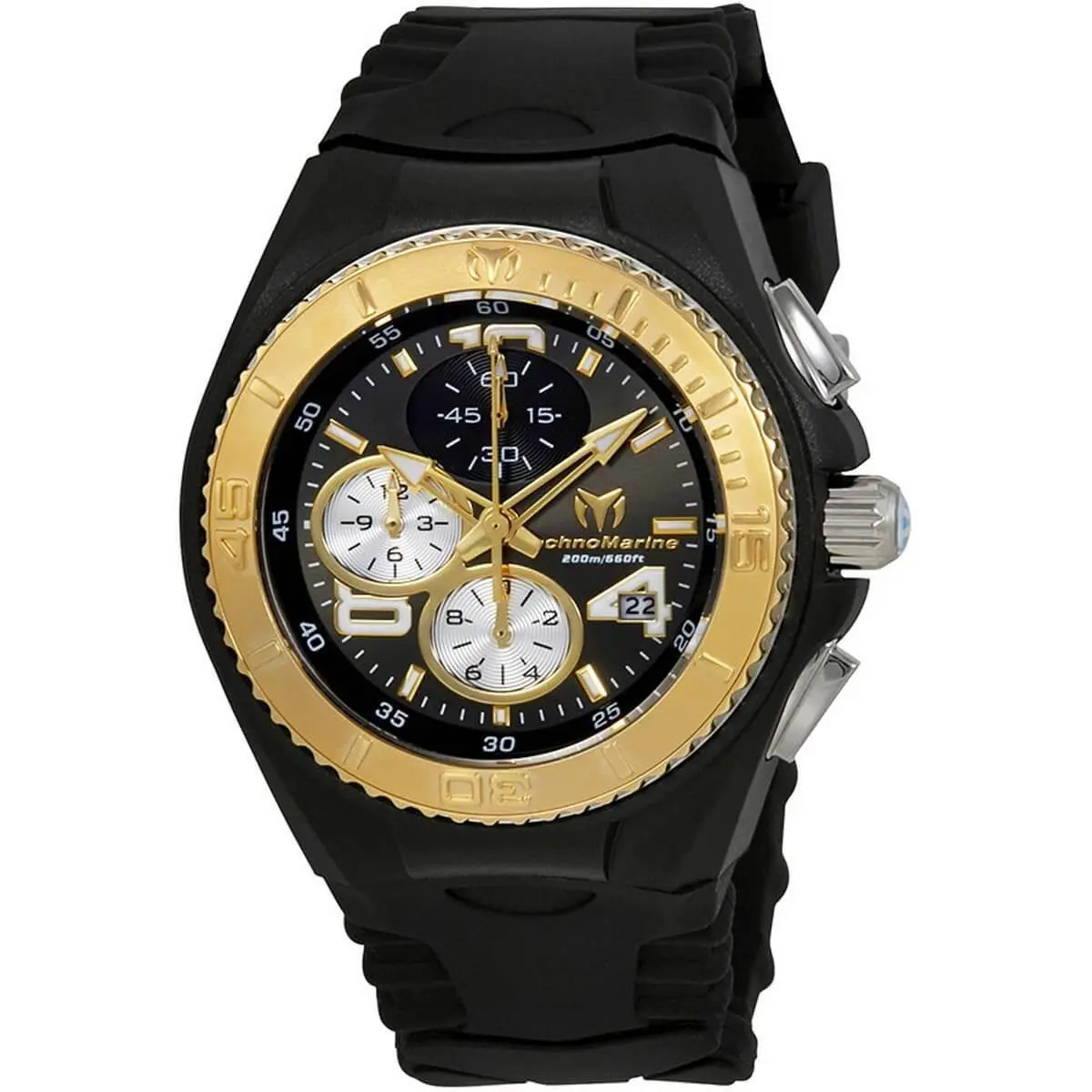 Technomarine Women`s Watch Cruise Jellyfish Dark Grey Dial Black Strap TM-115100