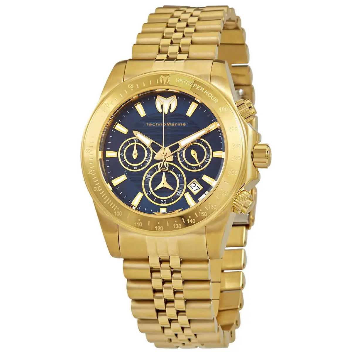 Technomarine Manta Ray Chronograph Blue Dial Men`s Watch TM-219024