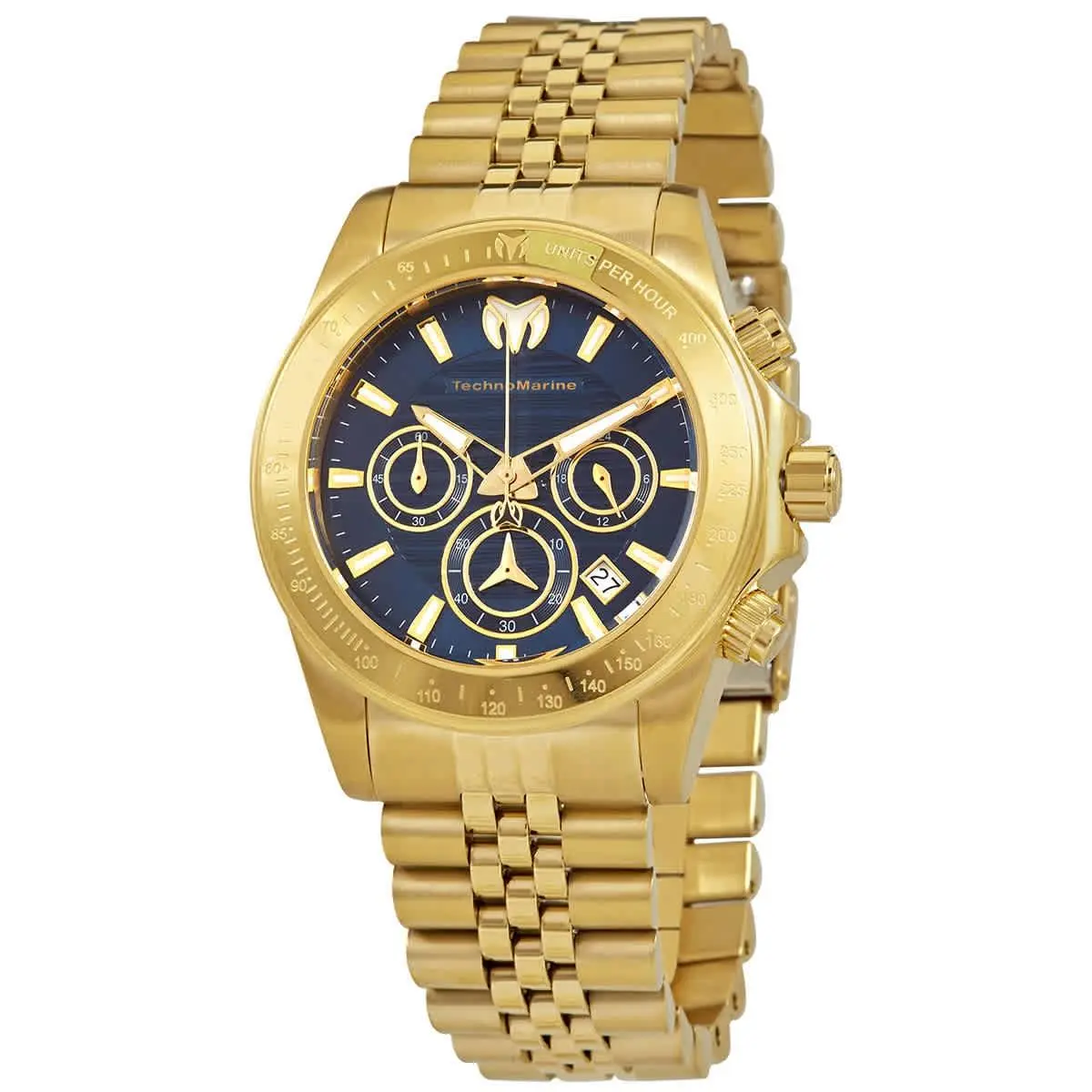 Technomarine Manta Ray Chronograph Blue Dial Men`s Watch TM-219024