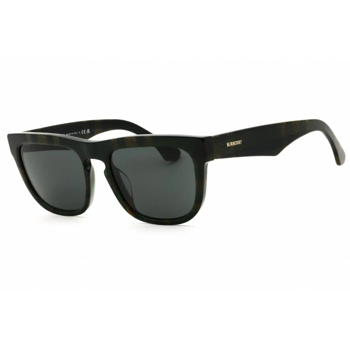 Burberry BE4431U-412587-56 Sunglasses Frame Size 56mm 145mm 20mm Green Checker
