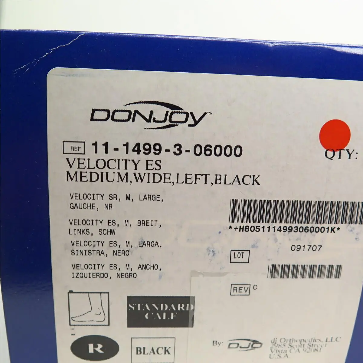 DonJoy  - 11-1499-2-06000 - 11-1499-2-06000 - Black 20