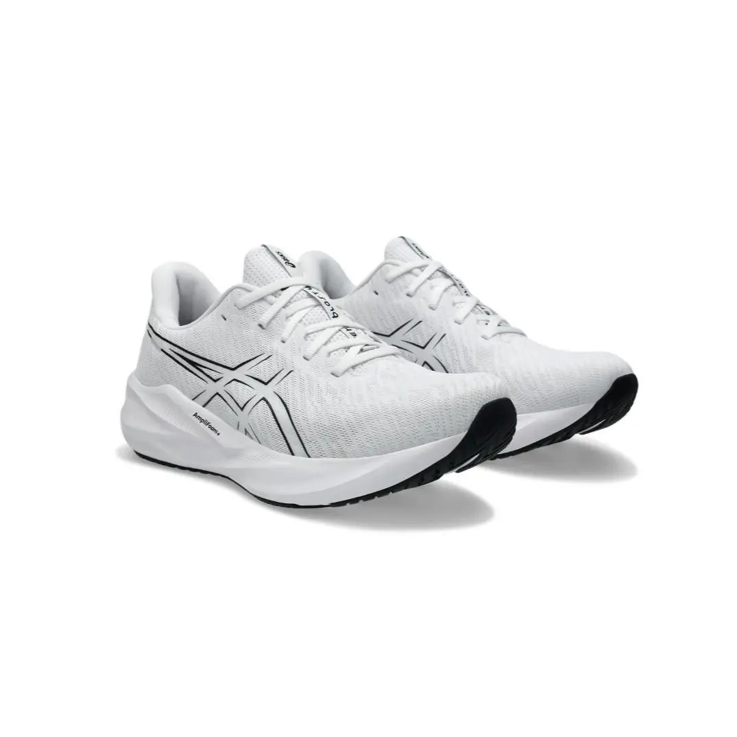 Sz 8.5 - Asics Versablast 4 White Black Running Sneakers 1011B984-100 Men`s - White