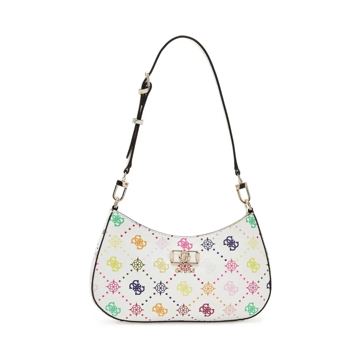 Woman`s Handbags Guess Emelie Logo Top Zip Shoulder Bag