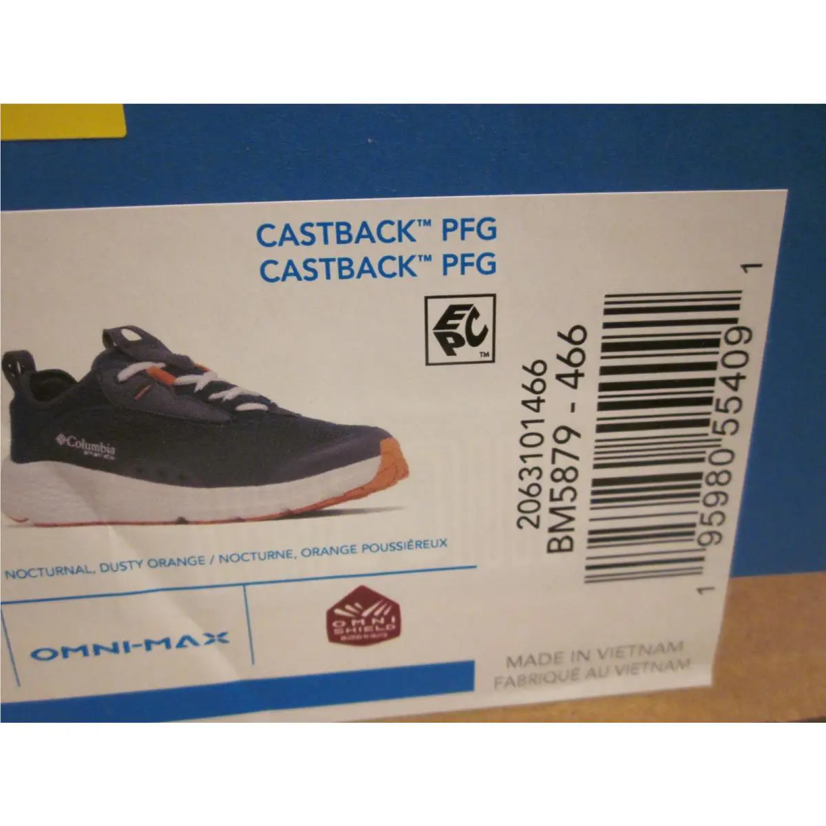 Columbia shoes - Navy 3