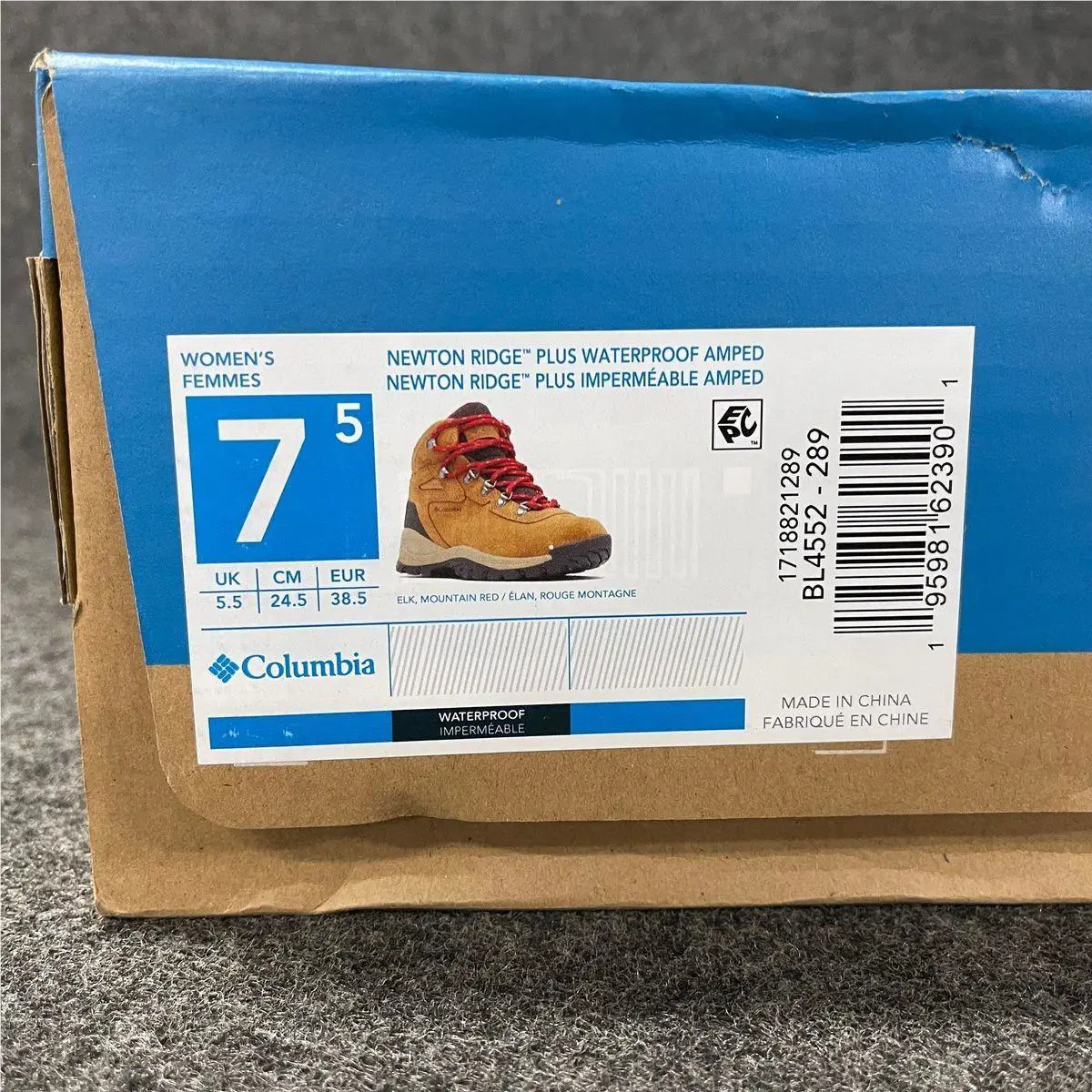 Columbia shoes - VS184597 - vs-184597 - Brown (UPC: 195981623901) 1