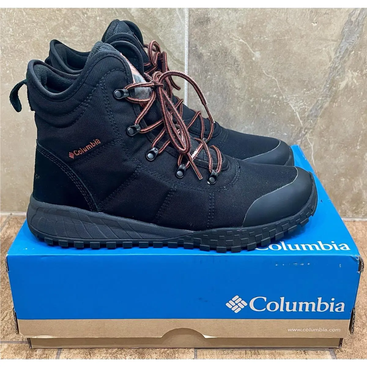 Columbia shoes - Columbia Fairbanks Omni-Heat - Fairbanks - Black/Rusty 0