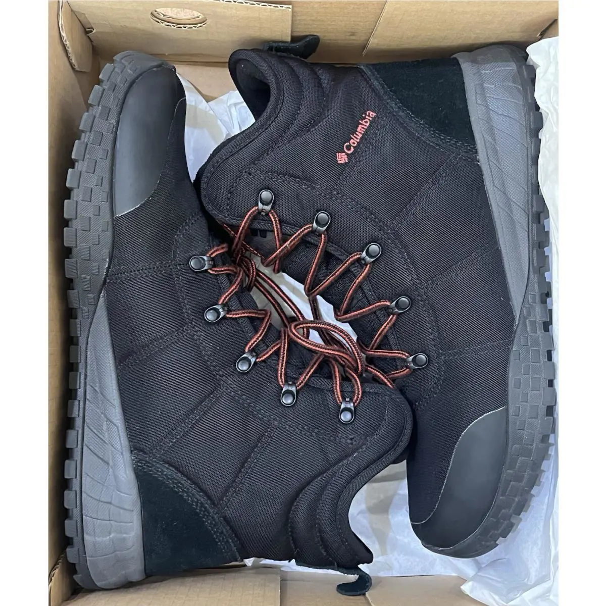 Columbia shoes - Columbia Fairbanks Omni-Heat - Fairbanks - Black/Rusty 5