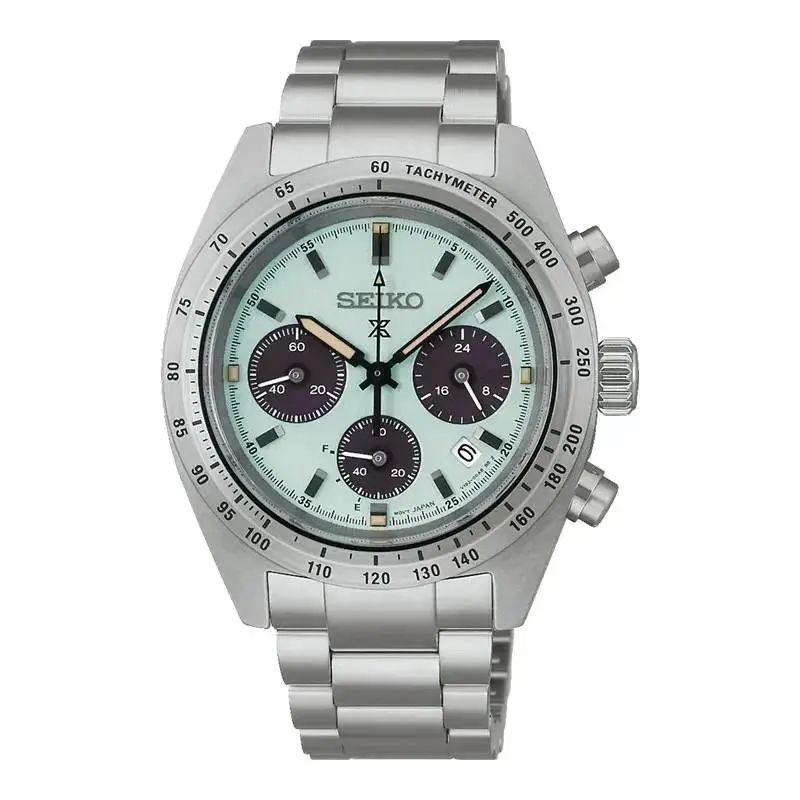 Seiko Prospex Speedtimer SSC965 Chronograph Watch Opal Green Dial