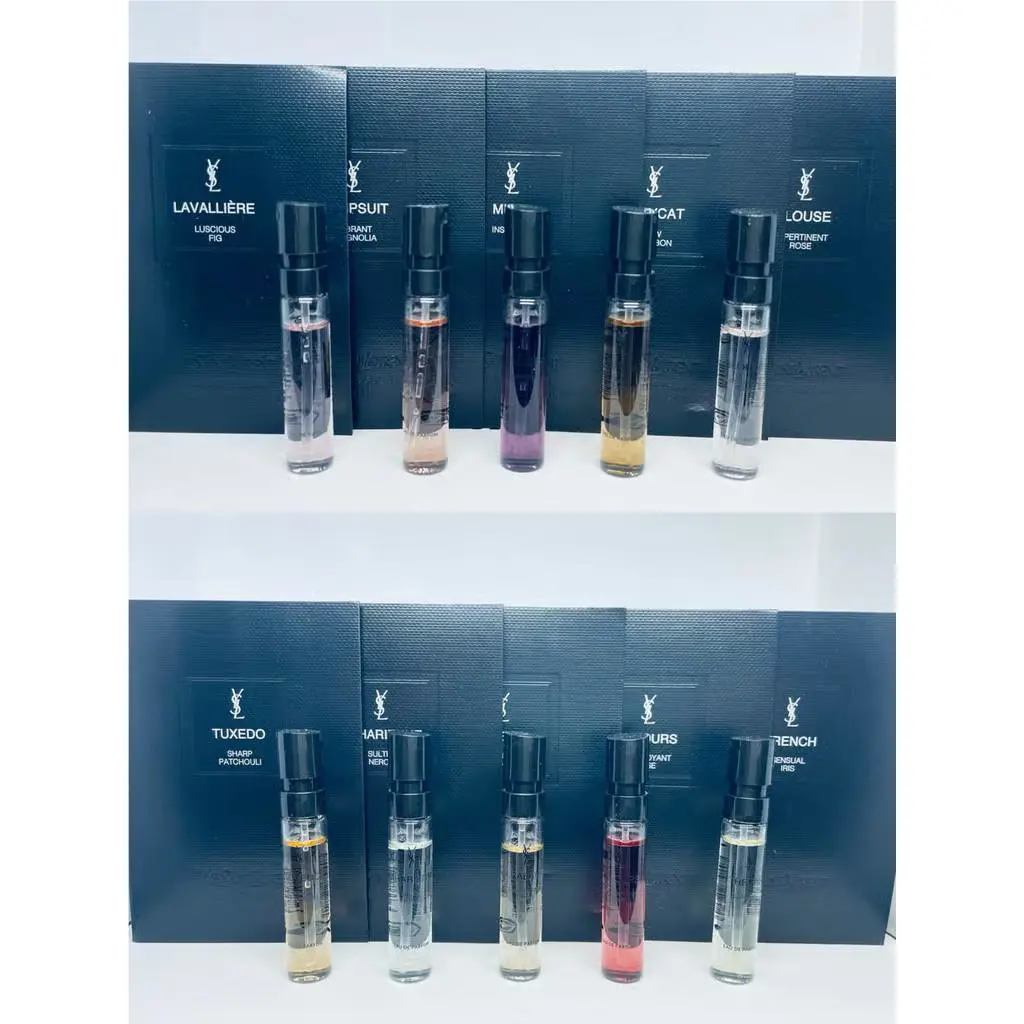 Yves Saint Laurent Le Vestiaire Des Parfums Collection Sample Spray 10pc Set
