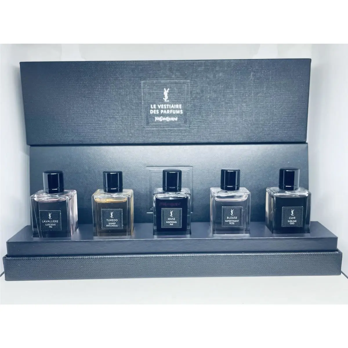 Yves Saint Laurent Le Vestiaire Des Parfums Travel Size Fragrance Set 5x7.5ml