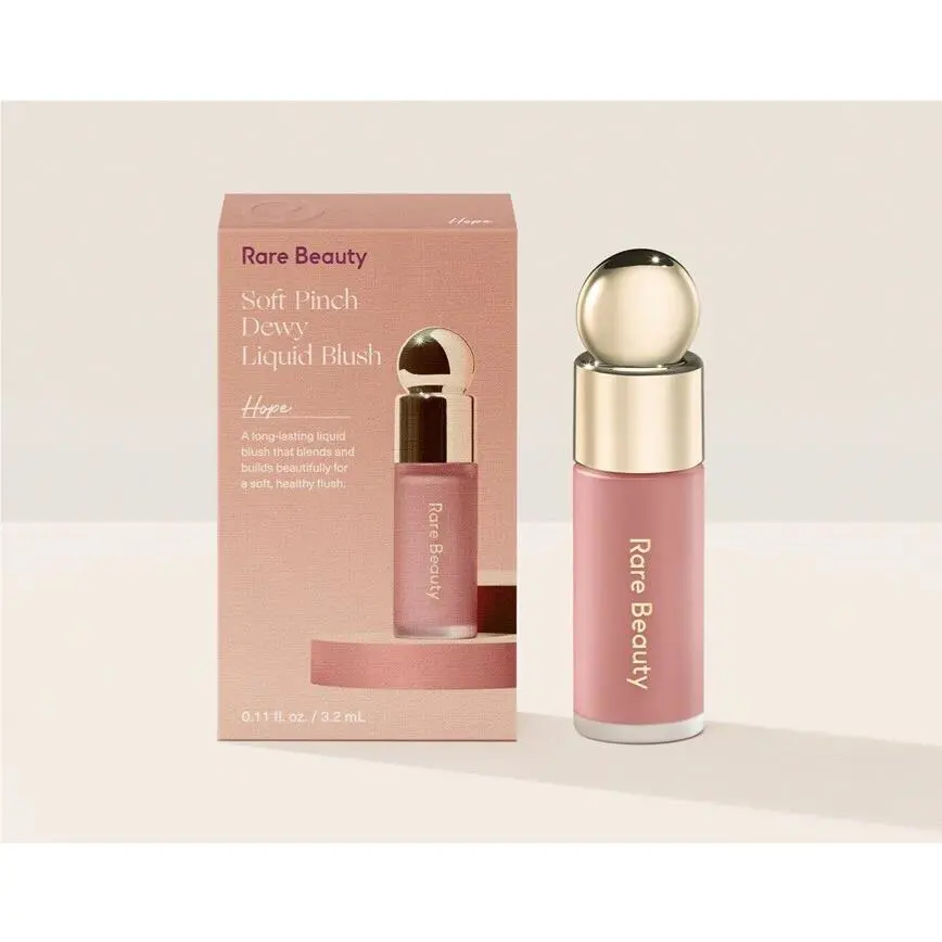 Rare Beauty Mini Soft Pinch Liquid Blush Hope-nude Mauve Mini Size Xmas 2023