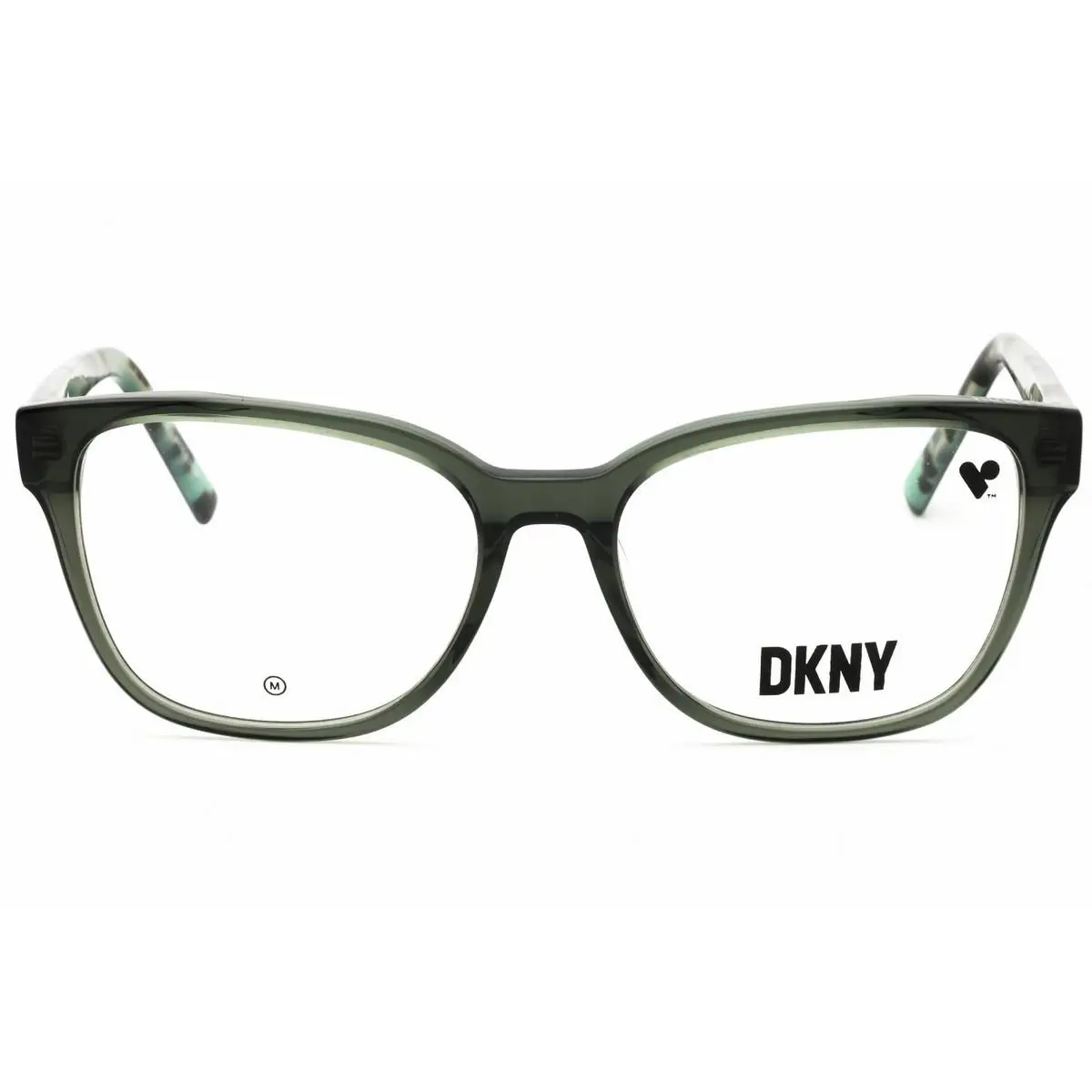 Dkny DK5054-306-54 Eyeglasses Frame Size 54mm 17mm 140mm Green Crystal Women 886