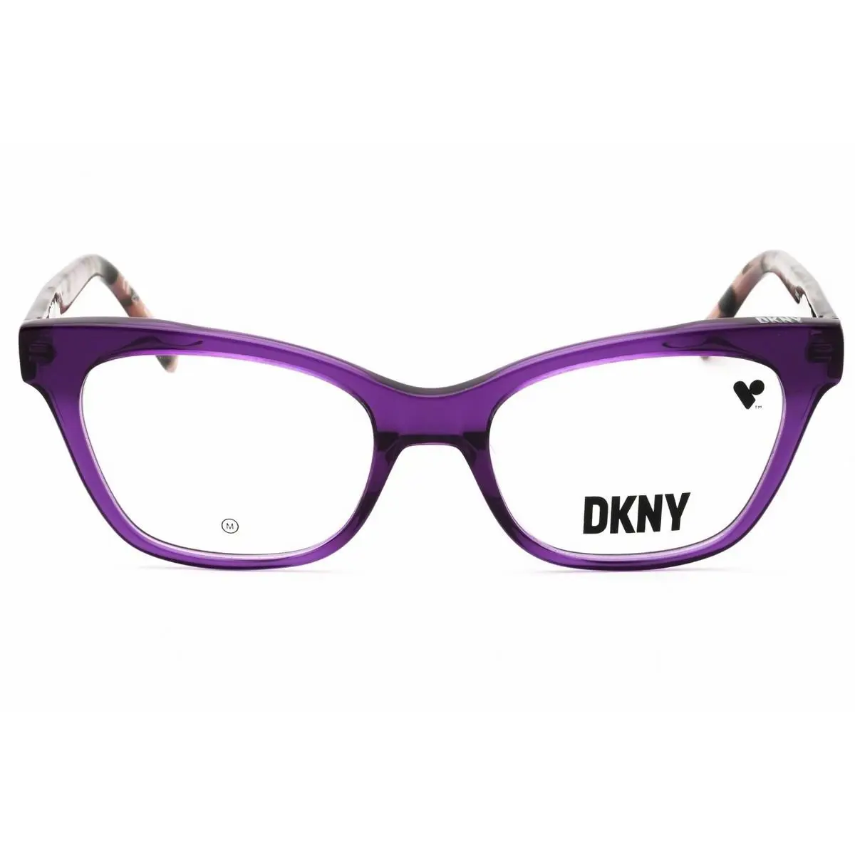 Dkny DK5053-500-51 Eyeglasses Frame Size 51mm 18mm 140mm Purple Crystal Women 88
