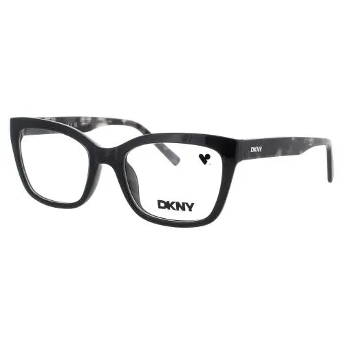 Dkny Dk5068-N-001-52 Eyeglasses Eye Glasses 001 52mm Unisex Black Crystal