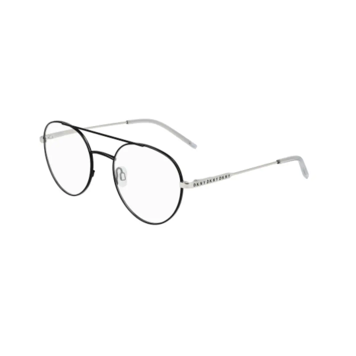 Dkny DK1025-001 Black Round Women`s Eyeglasses 51-19-135