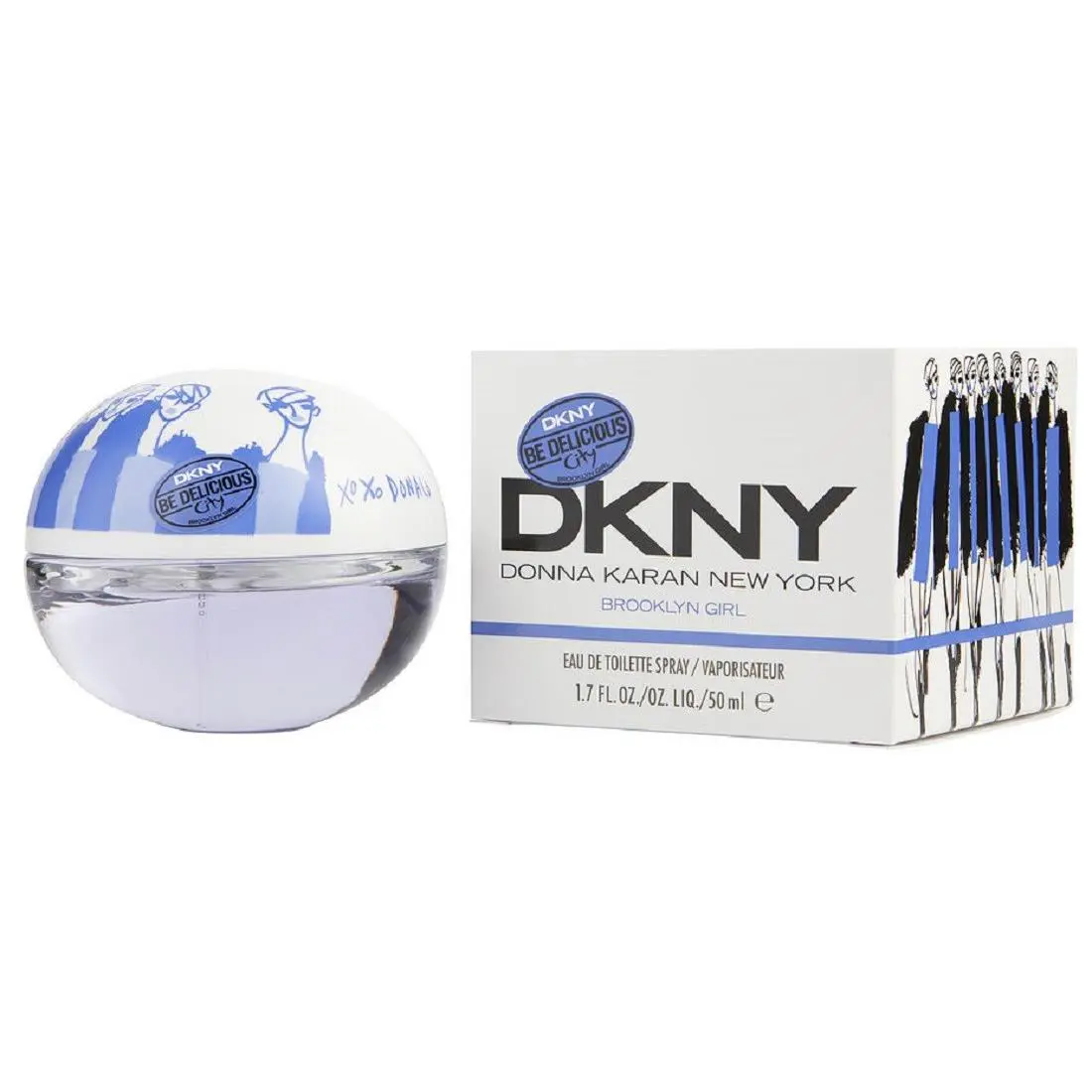 Dkny BE Delicious City Brooklyn Girl Dkny 1.7 oz / 50 ml Edt Women Perfume