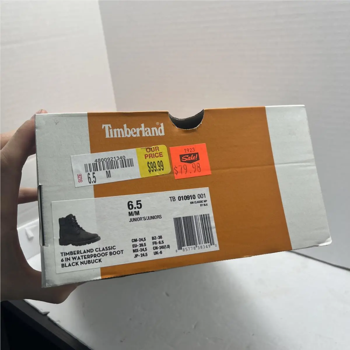 Timberland shoes - Timberland Premium 6-inch Juniors - Premium Juniors - Black 3