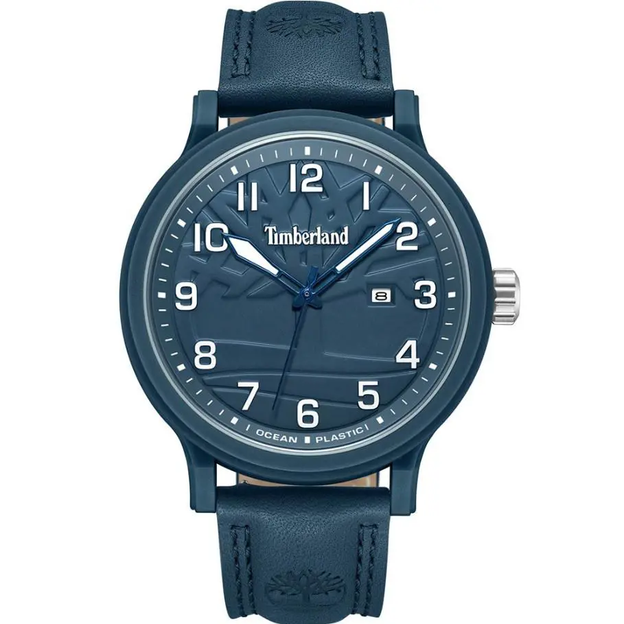 Timberland Driscall Ocean Plastic Tree Logo Blue Men’s Watch TDWGB0010701