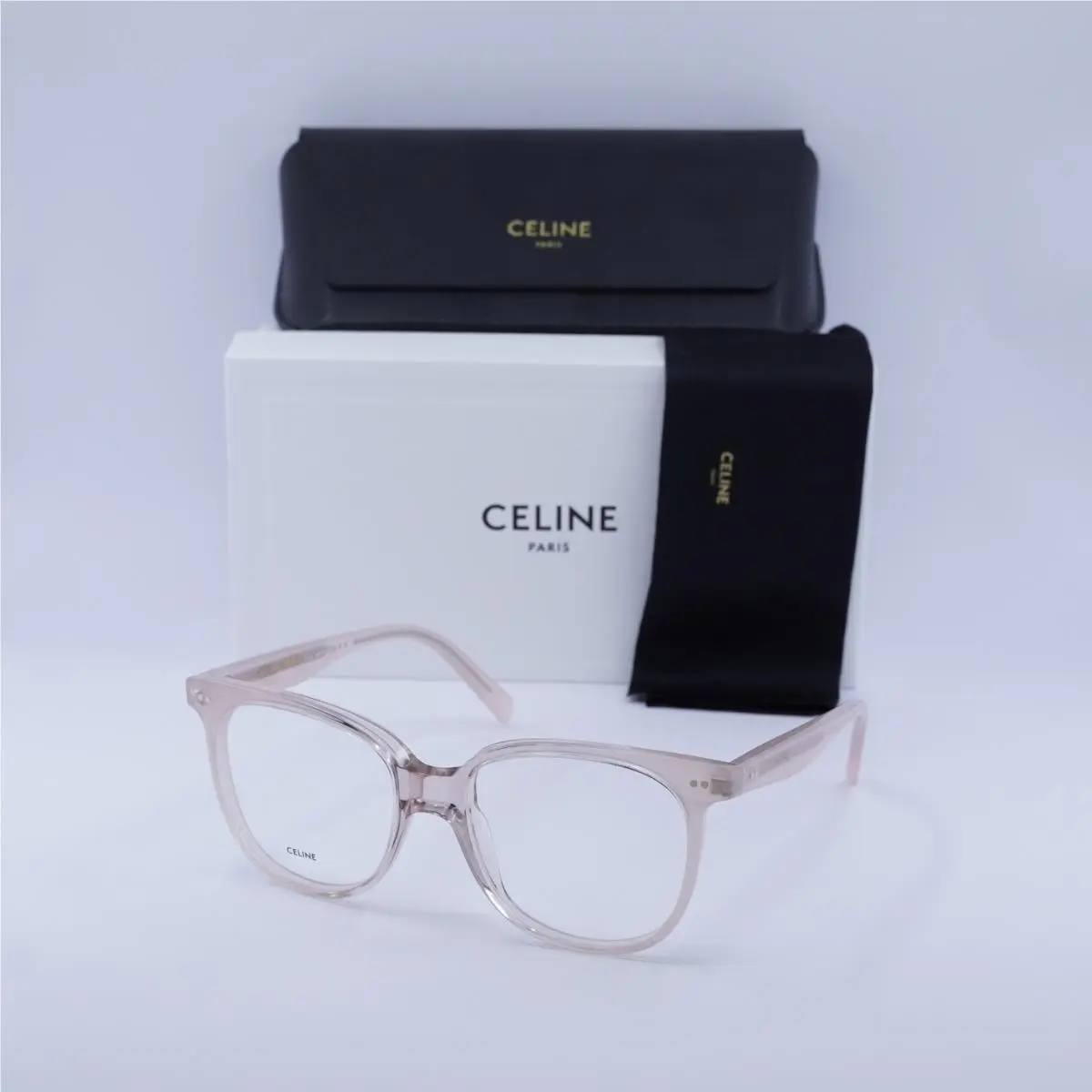CL5010IN 072 Shiny Rose Pink 53mm Eyeglasses by Celine