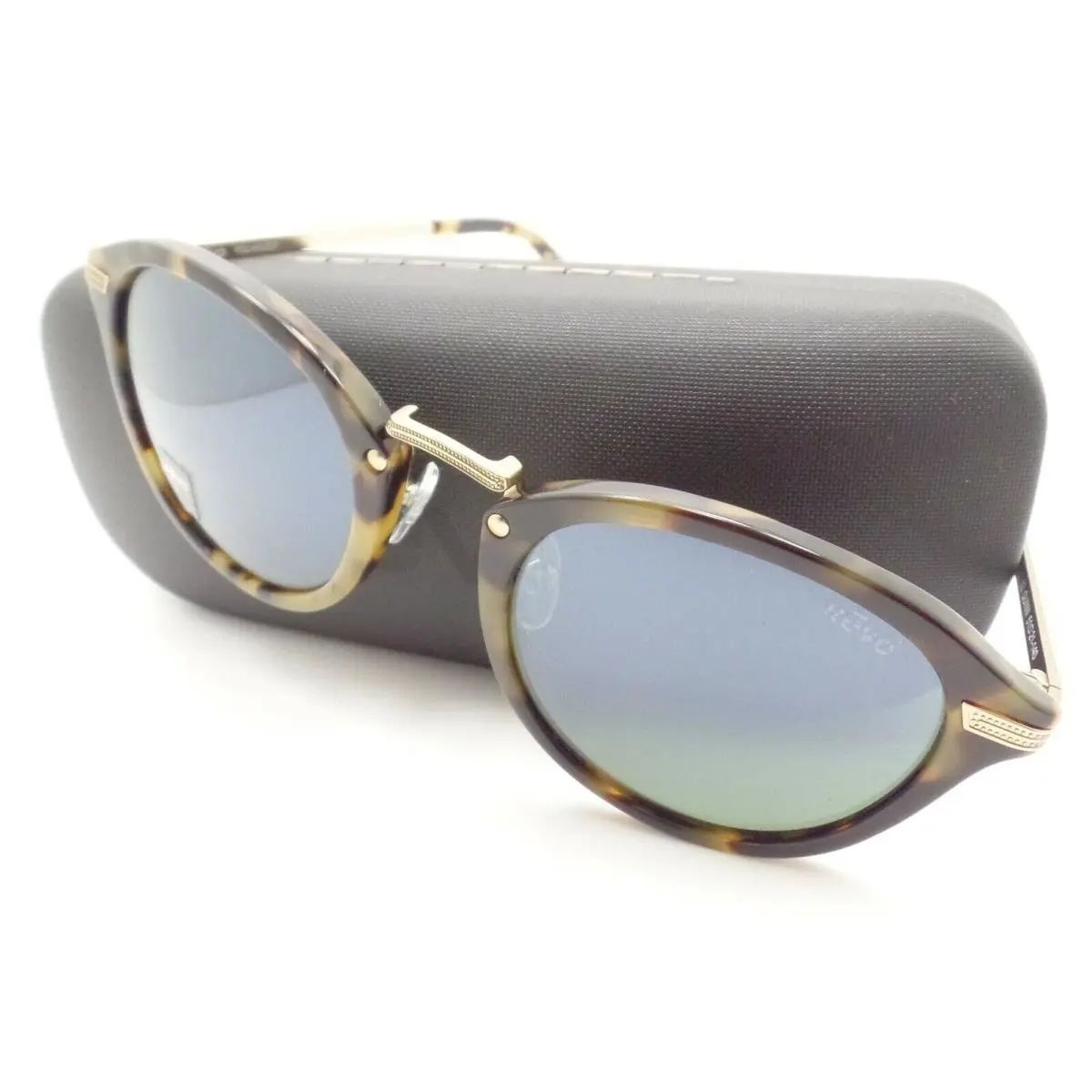 Revo Quinn Tokyo Tort Smoky Green Polarized Sunglasses