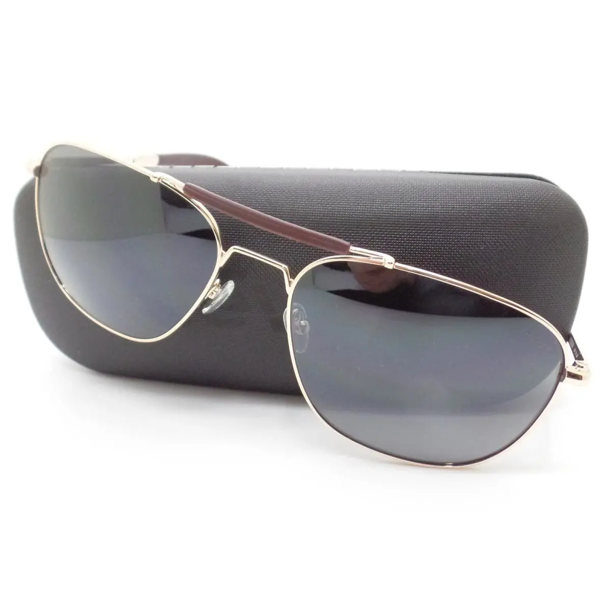 Revo Pierson Gold Graphite Mirror Polarized Sunglasses