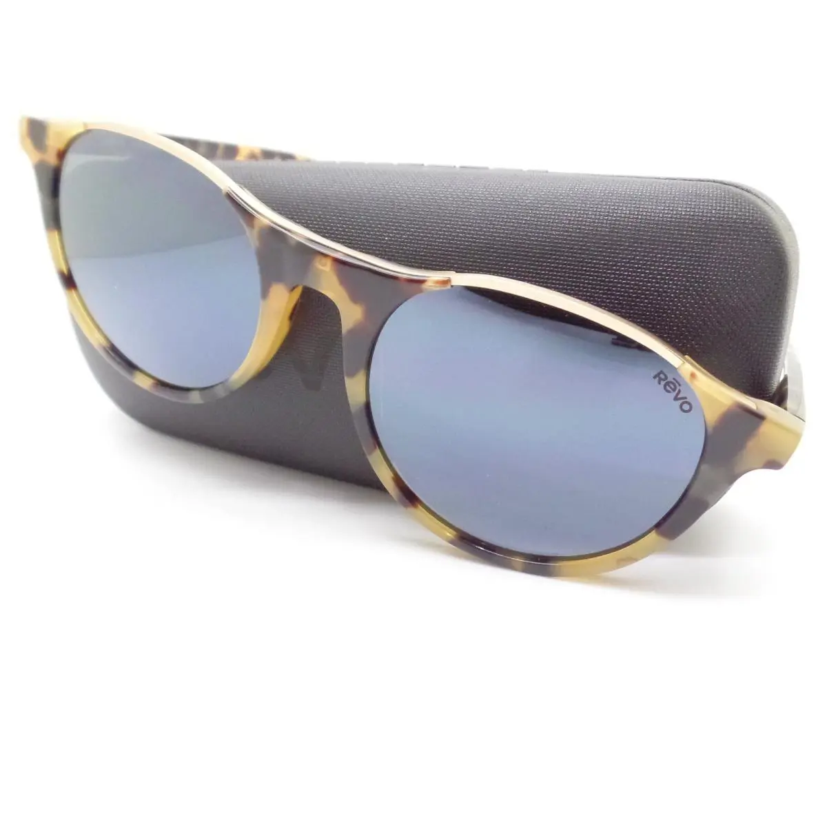 Revo Kendall Tortoise Graphite Polarized Mirror Sunglasses