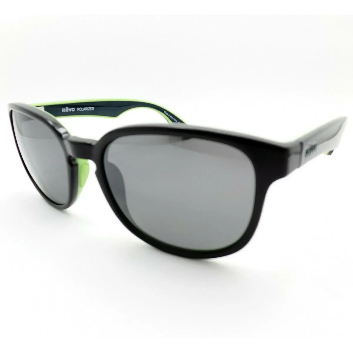 Revo Kash Black Green Blue Graphite Polarized Sunglasses