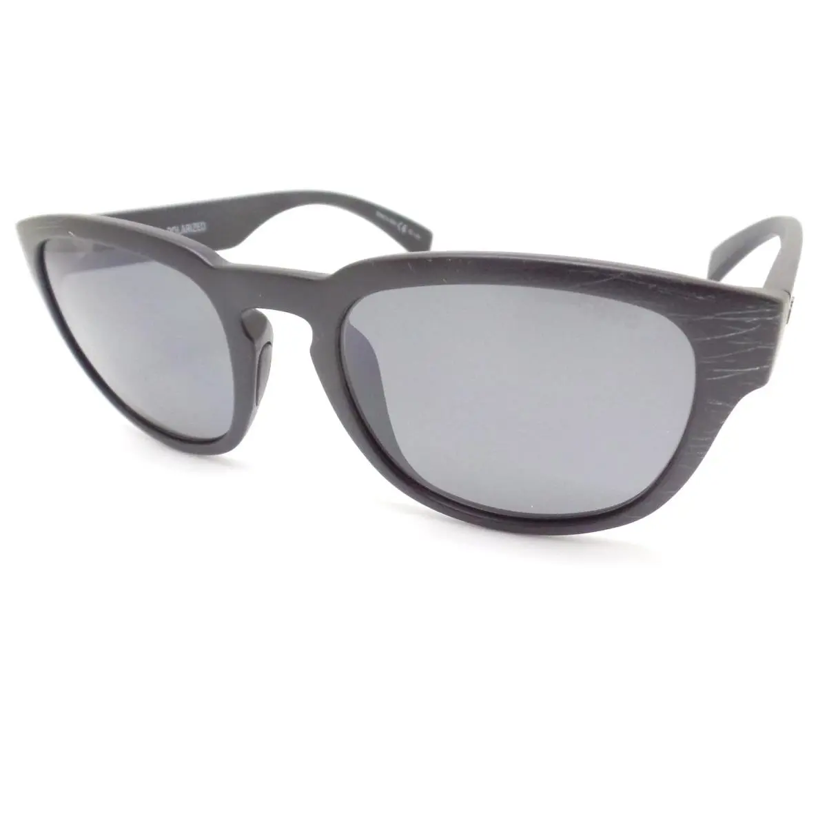 Revo Zinger Matte Black Texture Graphite Polarized Sunglasses - Frame: Matte Black Texture, Lens: Graphite