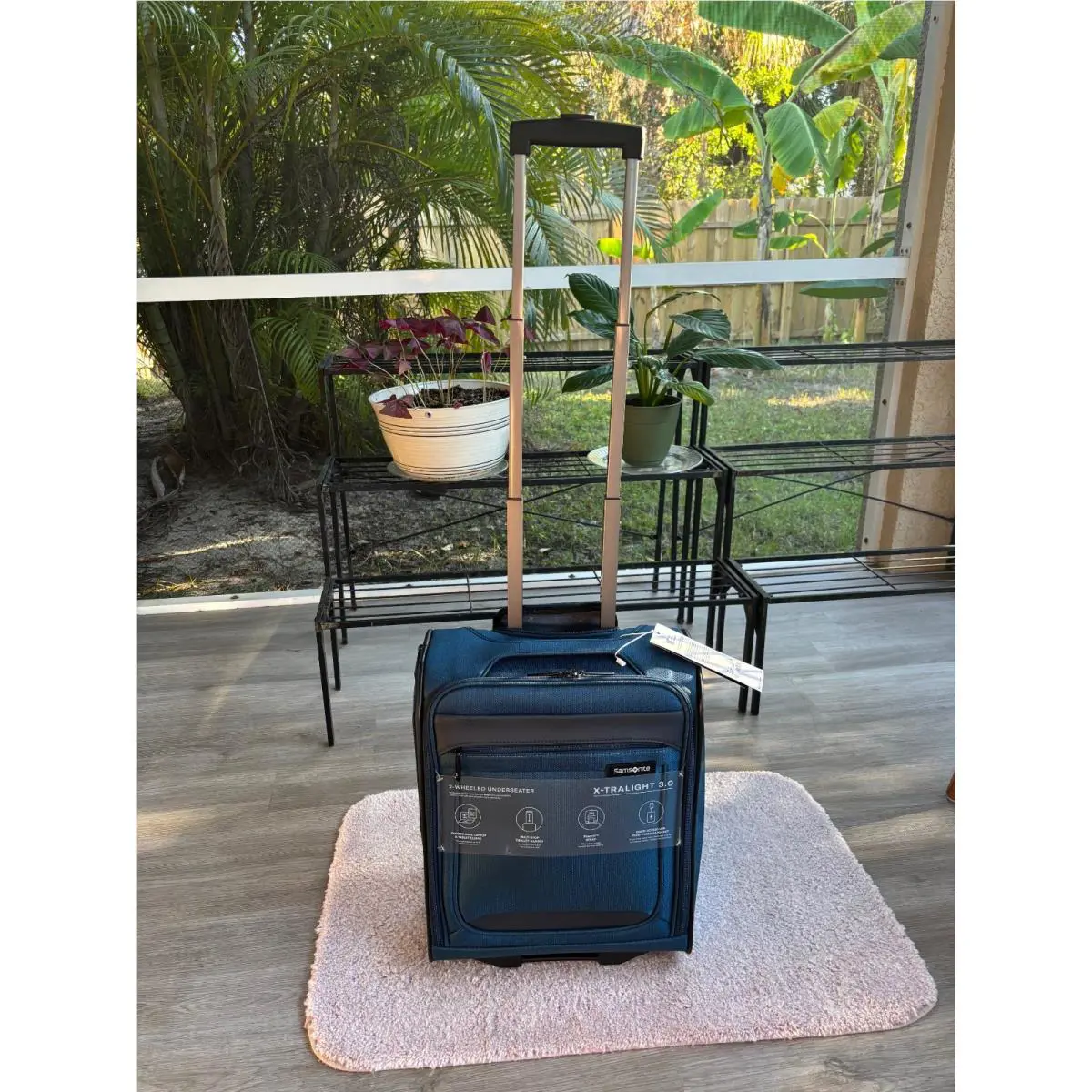 Samsonite X-tralight 3.0 Carry-on Underseater Trolley Color: Deep Teal