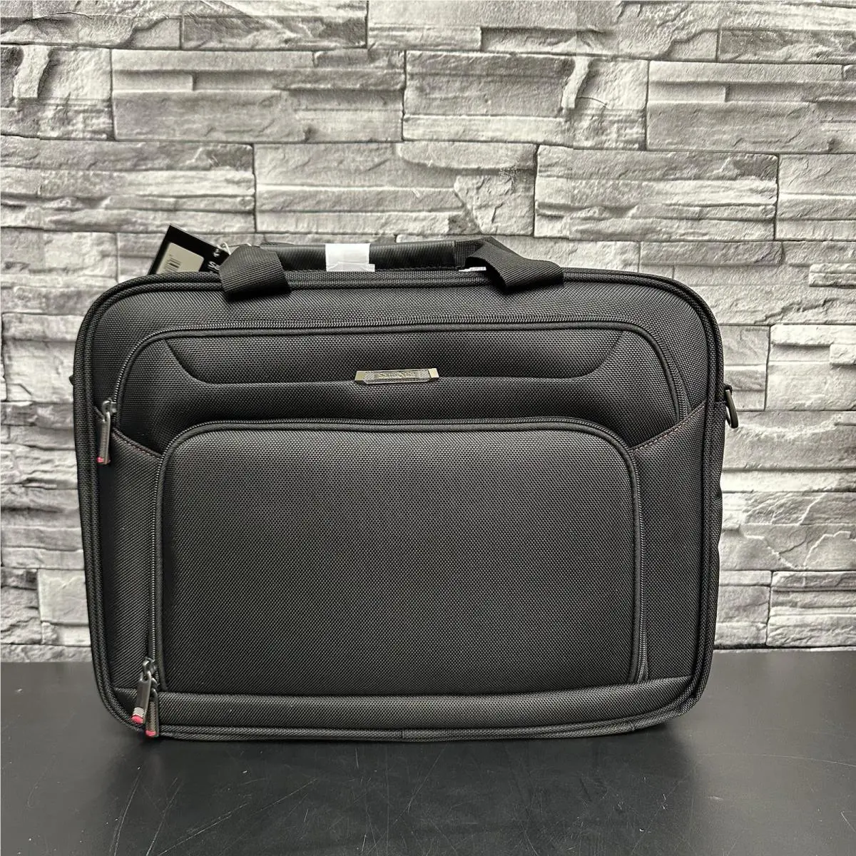 Samsonite Xenon 3.0 Men’s Business Bag Black Laptop/work Double Gusset Tsa Ready