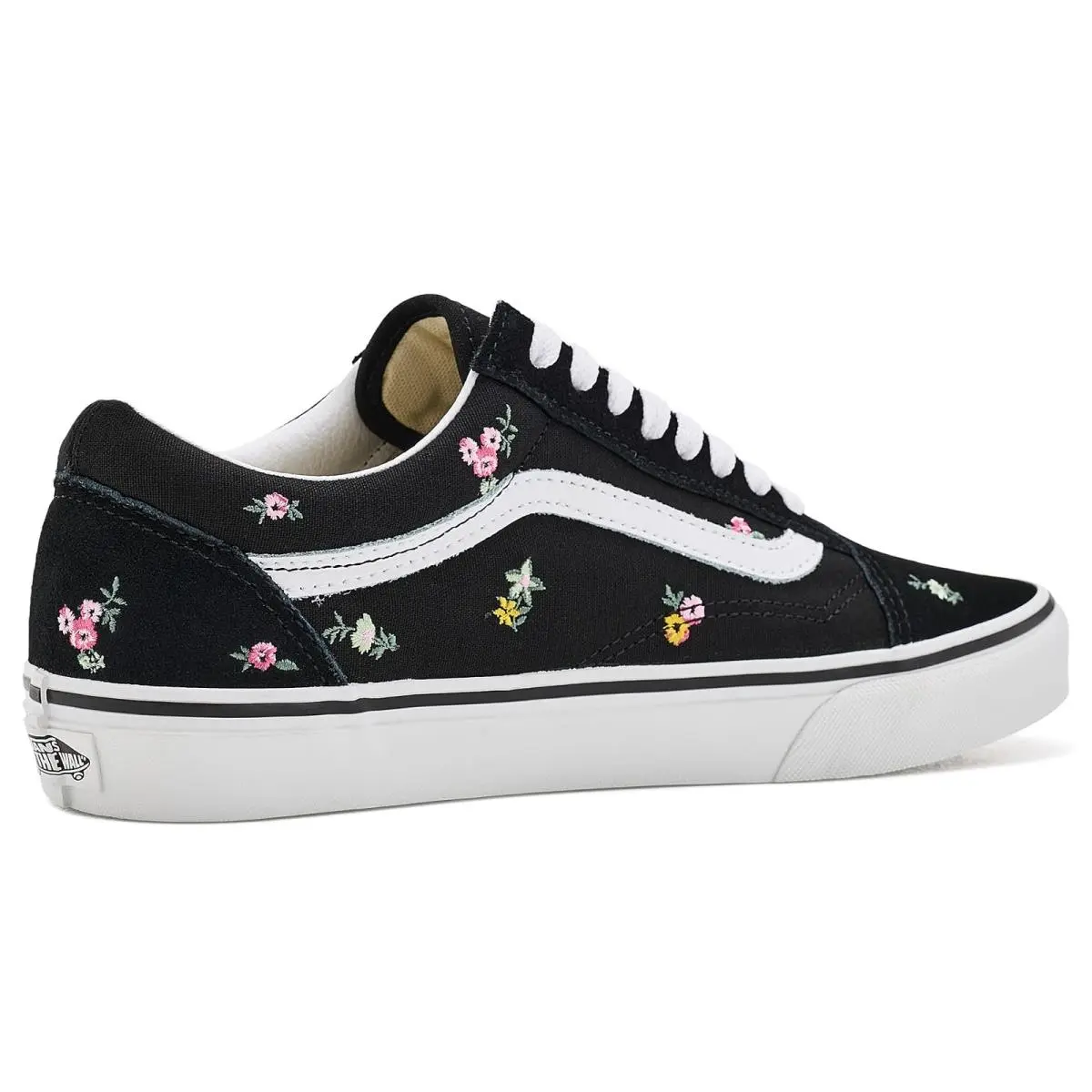 Vans shoes - Floral Embroidery Black/Pink 8