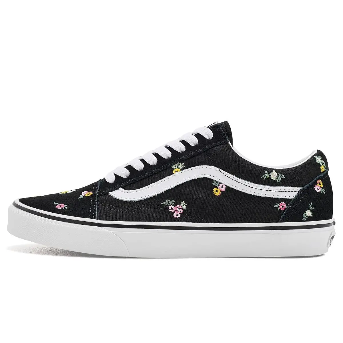 Vans shoes - Floral Embroidery Black/Pink 9