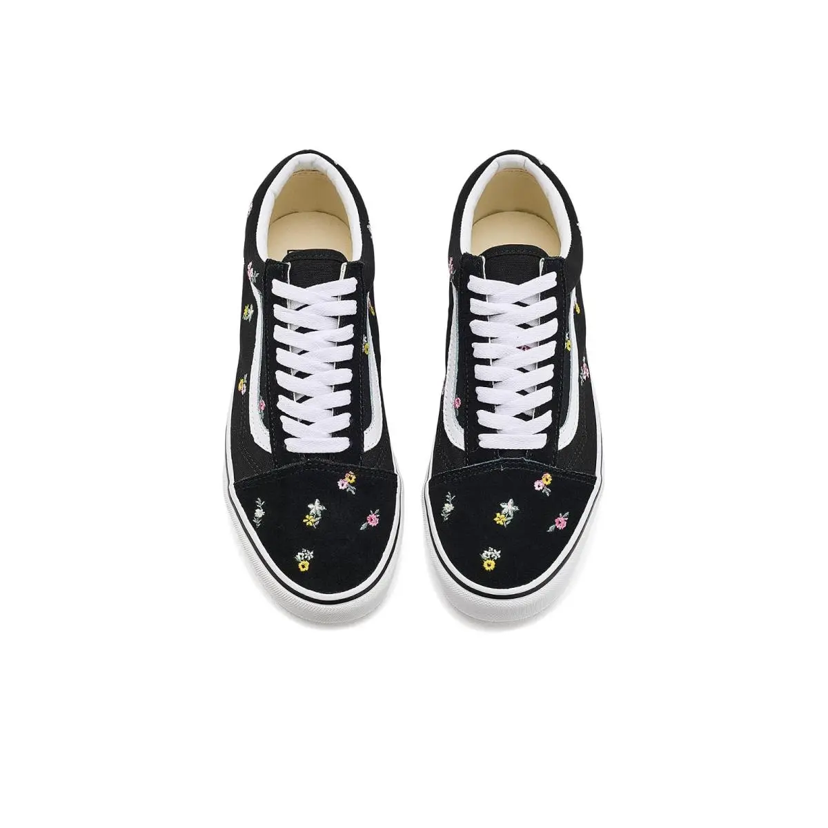Vans shoes - Floral Embroidery Black/Pink 7