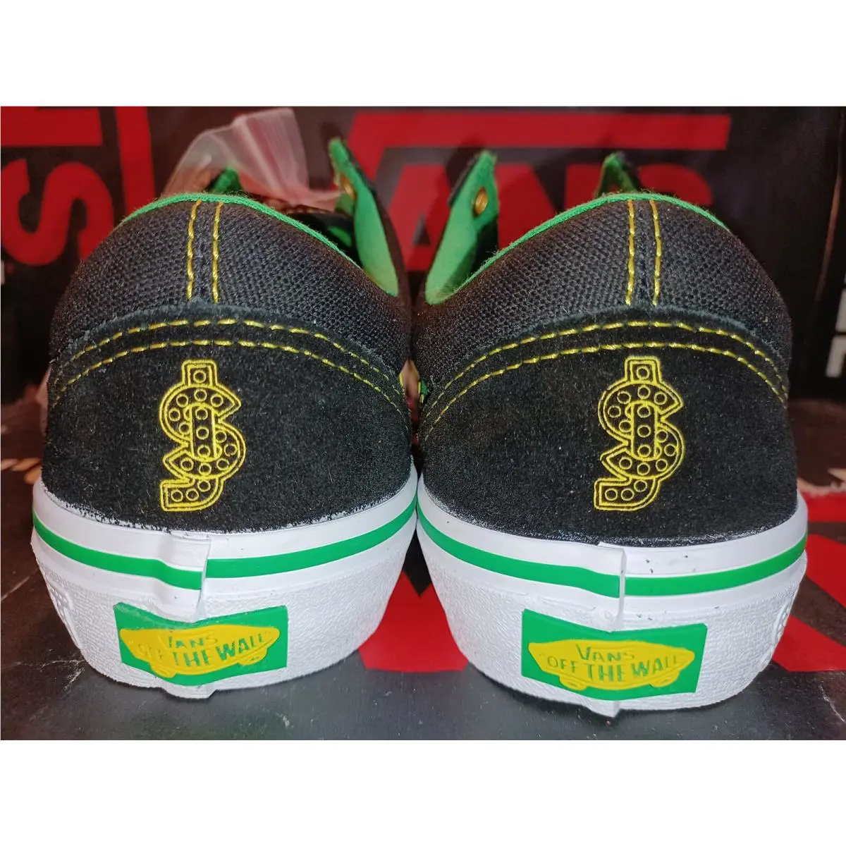 Vans shoes - Shake Junt - Shake Junt - VNOA45JC0V4 - Black/Green/White 6